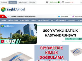 'saglikaktuel.com' screenshot
