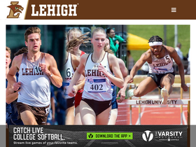 'lehighsports.com' screenshot