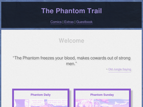 'phantomtrail.com' screenshot