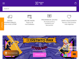 'distritomax.com' screenshot