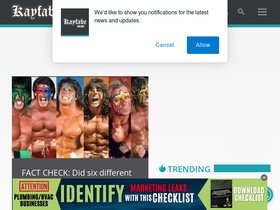 'kayfabenews.com' screenshot