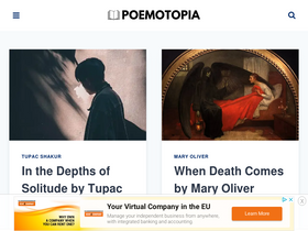 'poemotopia.com' screenshot