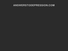 answerstodepression.com