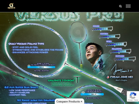 'apacssports.com' screenshot