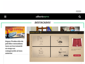 'albertonews.com' screenshot