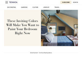 'veranda.com' screenshot