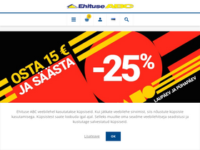 'ehituseabc.ee' screenshot