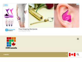 '338canada.com' screenshot