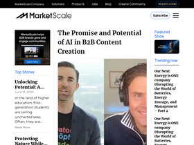 'marketscale.com' screenshot