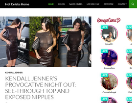 'hotcelebshome.com' screenshot