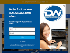 'discountwholesalersinc.com' screenshot