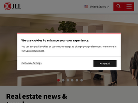 'jll.com' screenshot