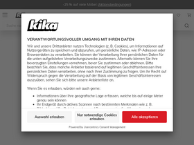 'kika.at' screenshot