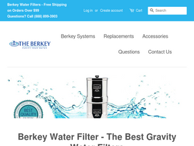 'theberkey.com' screenshot