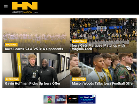 'hawkeyenation.com' screenshot