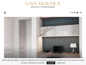 'gaiamiacola.it' screenshot