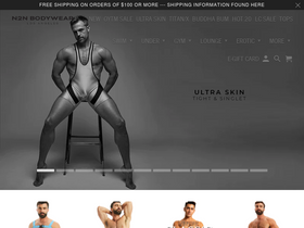 'n2nbodywear.com' screenshot