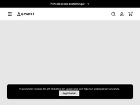 Gymfit homepage screenshot