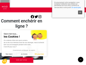 'mercier-auto.com' screenshot