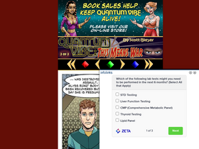 'quantumvibe.com' screenshot