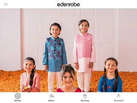 'edenrobe.com' screenshot