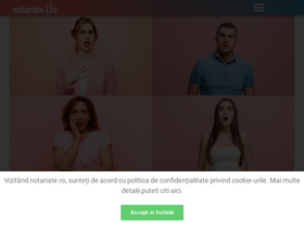 'notariate.ro' screenshot