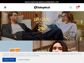 'soloptical.net' screenshot