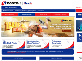 'itradecimb.com.my' screenshot