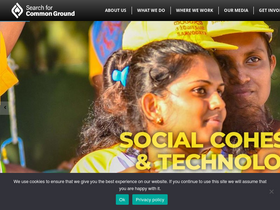 'sfcg.org' screenshot