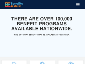 'benefitsexplorer.com' screenshot