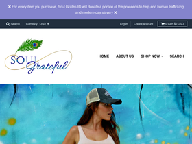 livesoulgrateful.com homepage screenshot