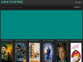 'uwatchfree.fan' screenshot