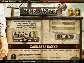 'the-west.pl' screenshot