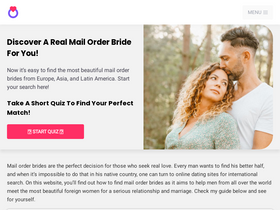 'dreamfiancee.com' screenshot