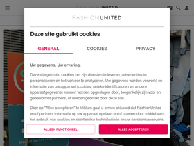 'fashionunited.nl' screenshot