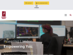 'londonhydro.com' screenshot