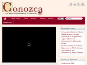 'conozca.org' screenshot