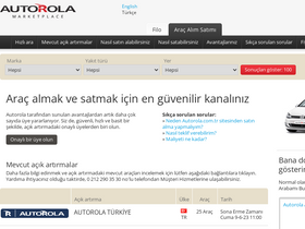 'otoplan.autorola.com.tr' screenshot