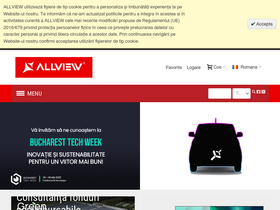 'allview.ro' screenshot