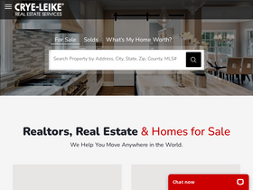 'crye-leike.com' screenshot