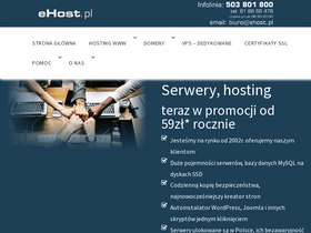 'ehost.pl' screenshot