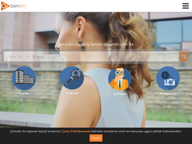 'cvbenim.com' screenshot
