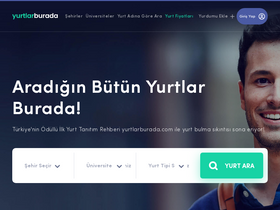 'yurtlarburada.com' screenshot