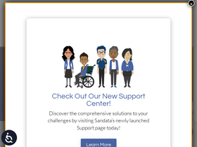 'evv.sandata.com' screenshot