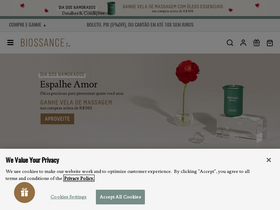'biossance.com.br' screenshot