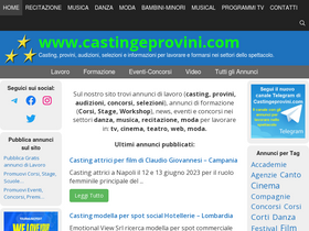 'castingeprovini.com' screenshot