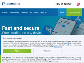 'robomarkets.com' screenshot