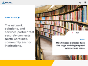 'mcnc.org' screenshot