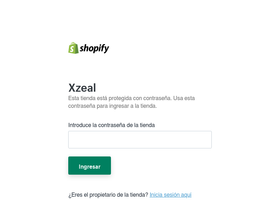 xzeal.mx homepage screenshot