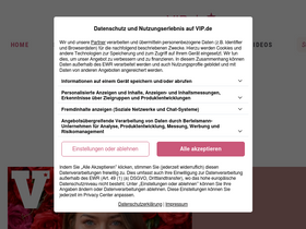 'vip.de' screenshot